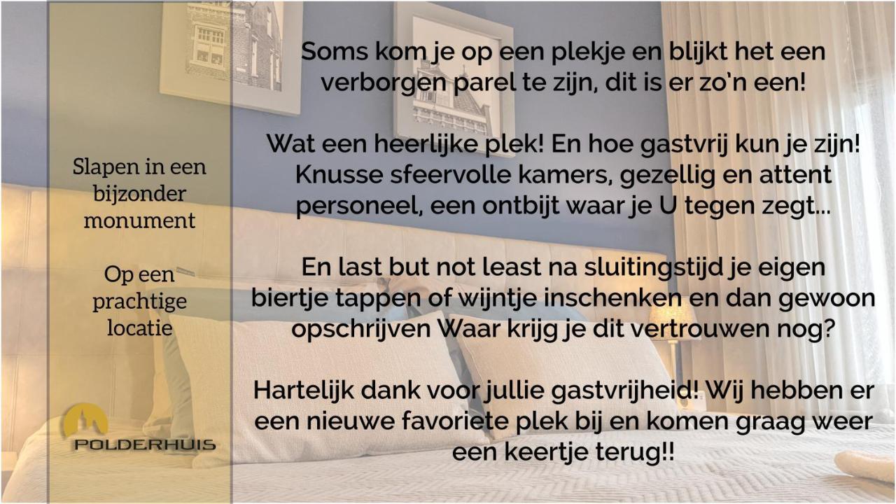 Polderhuis Bed & Breakfast Bergschenhoek Eksteriør billede